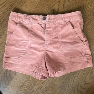 Patagonia Corduroy Salmon Shorts Size 4